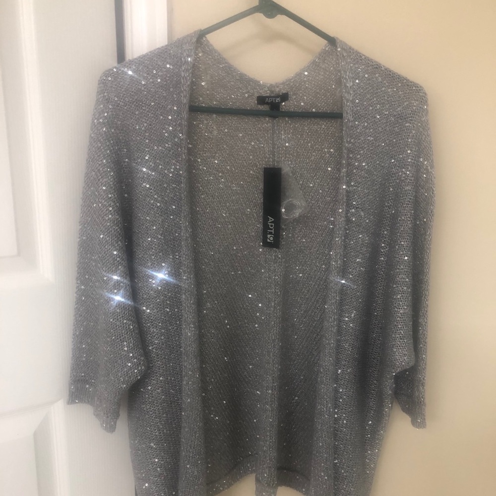 Silver sweater